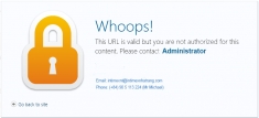 Authorized Page
